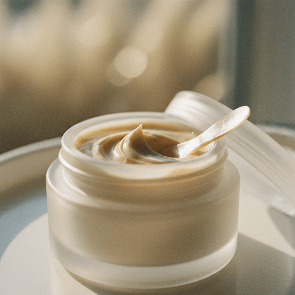 Skincare and beauty product detail